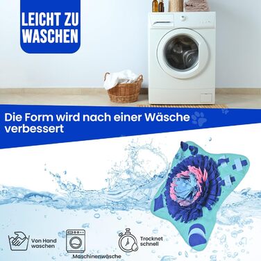 PET ARENA килимок для нюхання собак – інтелектуальна іграшка для собак, велика, багатобарвна, регульована та миюча