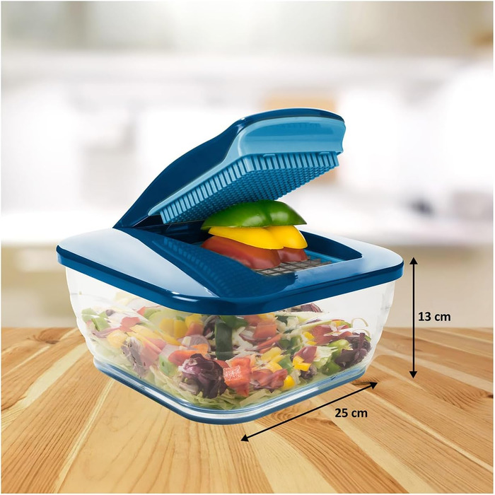 Набір для нарізання овочів та фруктів Genius Nicer Dicer Chef (15 частин) | Овочерізка, фрукторізка, набір для кухні