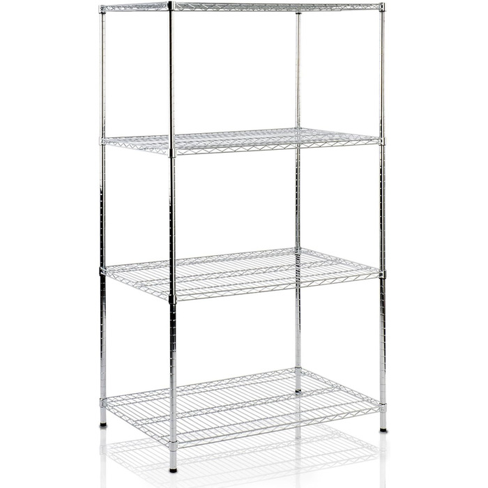 Casa Pura Heavy-Duty Storage Shelf - Decorative Wire Shelf - Metal Shelf