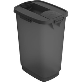 Контейнер для корму Rotho Cody 25л з кришкою та дозатором, пластик PP, BPA Free, 25л (33,0 x 25,0 x 46,3 см)