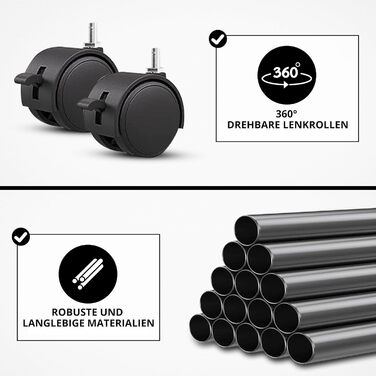 Воніа - багаторівнева сушилка для білизни на колесах, білий металевий стійка, 3 яруси, 6 відкидних крил, 72 x 50 x 172 см, економна, мобільна та стабільна для внутрішнього та зовнішнього використання