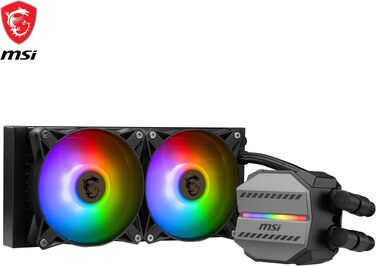 MSI MAG CoreLiquid R V2 - 240мм водяне охолодження CPU з RGB, сумісне з AMD та Intel