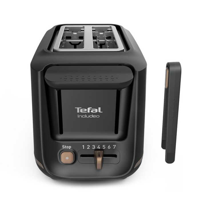 Тостер Tefal TT533811, чорний, 850 Вт