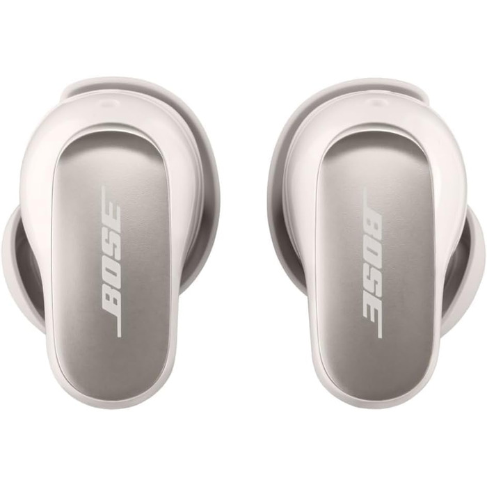 Bose QuietComfort Ultra: Бездротові навушники з шумозаглушенням, Bluetooth, Spatial Audio, чорного кольору (White Smoke)