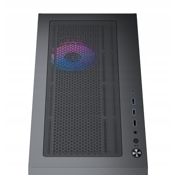 Корпус Preyon Nest Quarry ARGB Midi Tower, чорний