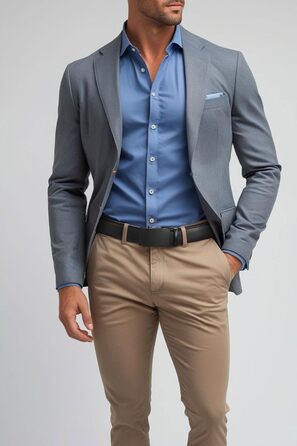 Чоловічий шкіряний ремінь LionVII з автоматичною пряжкою - 3,5 см, регульований, для відпочинку та бізнесу, обрізається під 75-125 см (30-49 дюймів), чорний – Кріфт (Чорний – Елегантність)