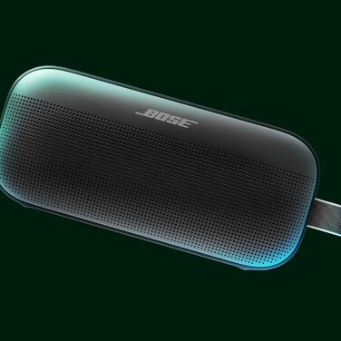 Bose SoundLink Flex: Портативна Bluetooth колонка, водонепроникна, чорного кольору