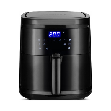 Аерофритюрниця Aigostar Smart Wi-Fi 1900 Вт, 7 л, чорна