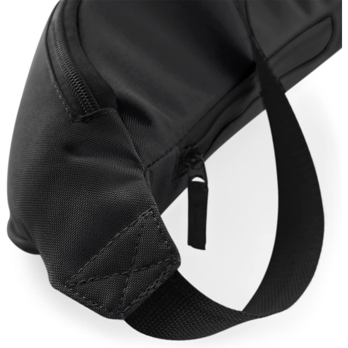 Чоловіча поясна сумка BagBase BG042 чорного кольору, універсального розміру