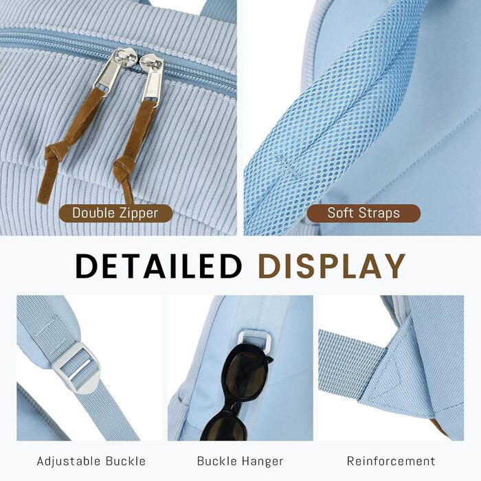 Шкільний рюкзак Mygreen з кордурової тканини для дівчаток, чорний. Легкий рюкзак для підлітків, для школи та повсякденного використання.