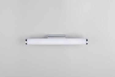 Trio Leuchten LED Bathroom Wall Light Mattimo 283274106, Metal Chrome, White Plastic, 4.3 Watt LED