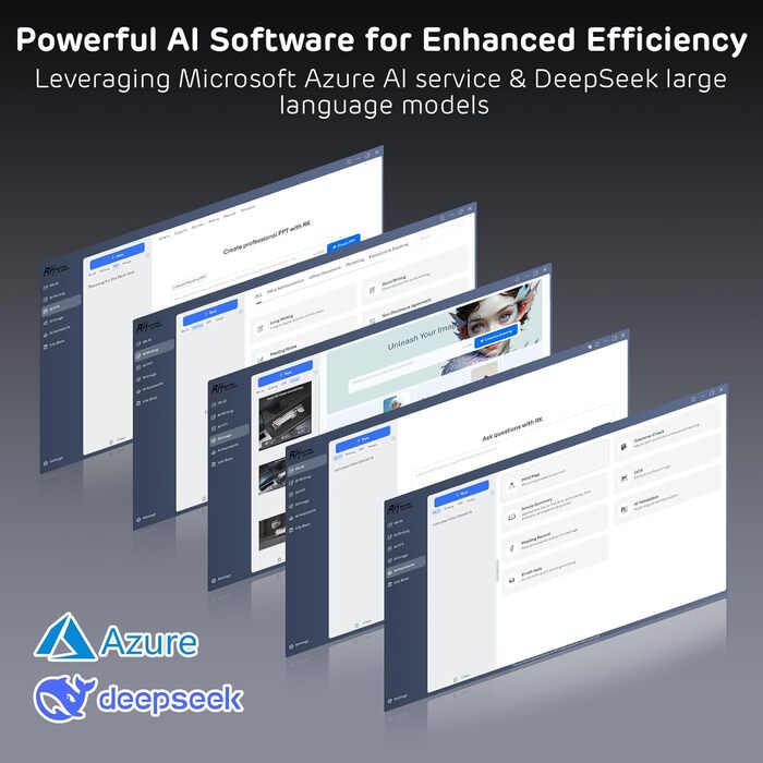 Ігрова механічна клавіатура Royal Kludge RK100 з RGB-підсвічуванням, 100 клавіш, QWERTY, Hot-Swap, USB, підтримка AI