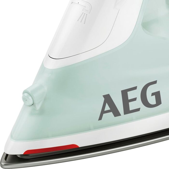 Праска AEG DB 1740LG 3000 серії: 2400 Вт, 110 г/хв, керамічна підошва, антинакип, 250 мл, 2 м, зелено-біла
