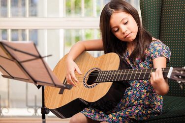 Акустична гітара Lexibook K2200: 36'', дерево, нейлонові струни, з чохлом та інструкцією