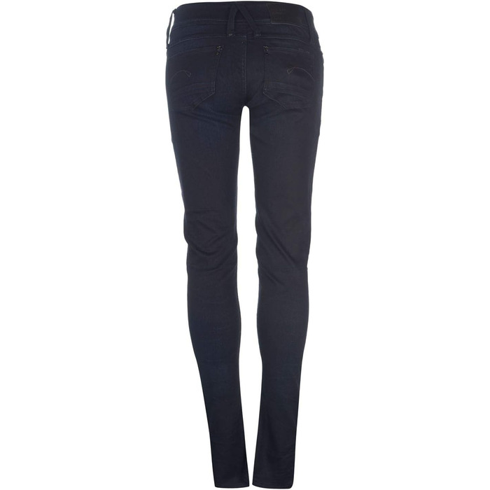 Джинси скінні G-Star Lynn Mid Waist (31W/32L, Dk Aged) темно-сірі, жіночі