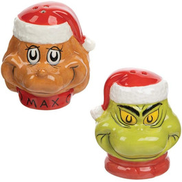 Dr. Seuss Salt and Pepper Shakers, Ceramic