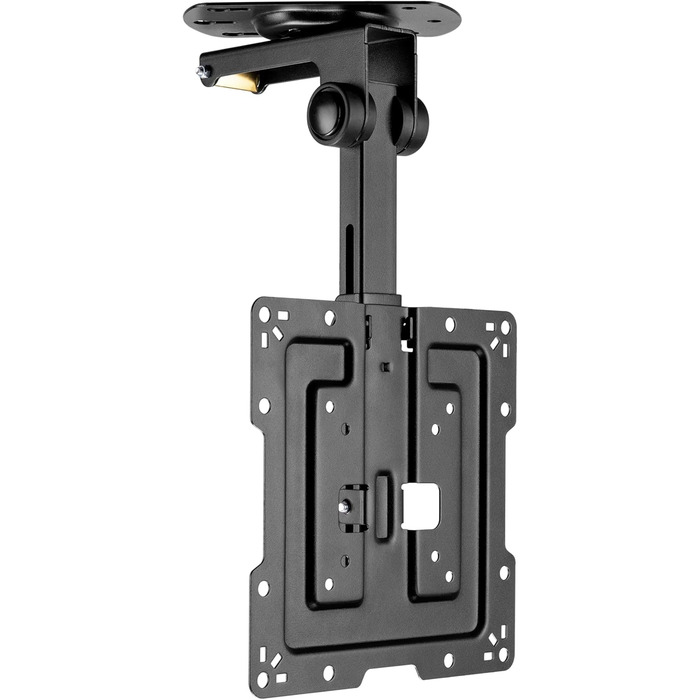 RICOO Swivel TV Ceiling Mount - Adjustable for 13-33 inch TVs, VESA 200x200, Flat/Curved/OLED Smart TVs, Adjustable Tilt & Rotate