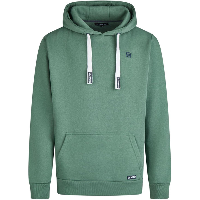 Чоловіче худі riverso RIVLinus Regular Fit — стильний прогулювач з капюшоном, Streetwear, колір Forest Green (темно-зелений), розмір M