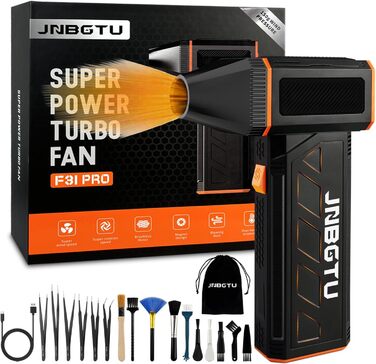 Пилосос для чищення повітрям JNBGTU F31 PRO: для ПК, клавіатури, авто, дивану. 130000 об/хв