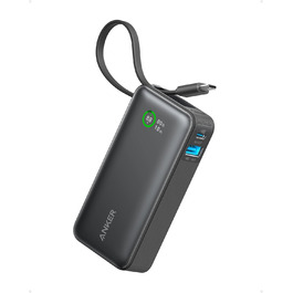 Powerbank Anker Nano 10000mAh з USB-C кабелем, 30W PD, 1xUSB-C, 1xUSB-A, для iPhone, MacBook, Galaxy, iPad, AirPods