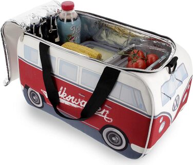 VW Collection - Volkswagen Hippie Bus T1 Camper Van Cooler Bag 25L