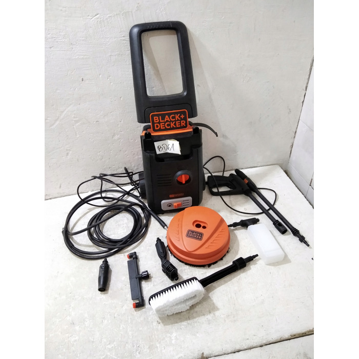Мийка високого тиску Black+Decker 125 bar 1600 Вт