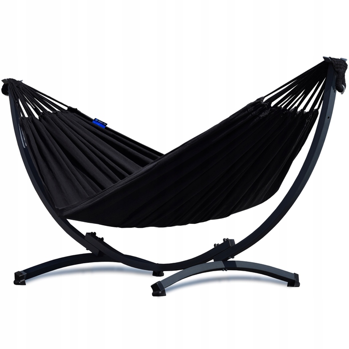Гамак без стійки Potenza, чорний, навантаження до 120 кг, 250 x 120 см