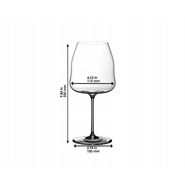 Келих для червоного вина RIEDEL Winewings Pinot Noir / Nebbiolo, прозорий, 950 мл, 1 шт.