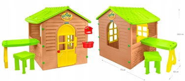 Дитячий ігровий будинок Mochtoys, пластик, 12 міс+
