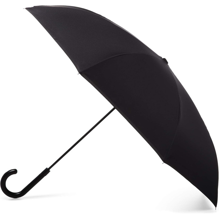 Складаний парасолька Inbrella Reverse-Close (чорний/сірий)