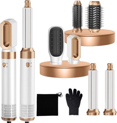 Професійний фен-щітка Pro Airbrush Hair styler 6 в 1: 6 функцій для укладки, 1000W, сушка та створення локонів