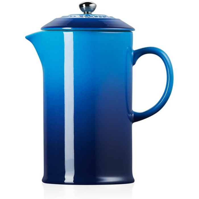 Френч-прес Le Creuset з кам'яної кераміки, 1 л, блакитний Azure