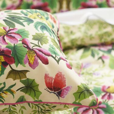 Designers Guild Ikebana Damask Cushion Cover, Printed, Cotton Percale, 50 x 75 cm