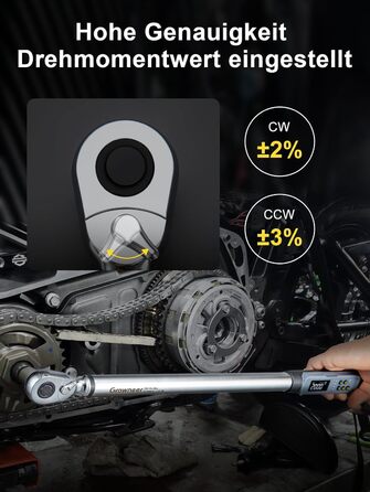 Цифровий шуруповерт з моментом, 2.66-53.1 In-lbs/ 1/4'' Drive, 17-340Nm, з індикатором крутного моменту, звуковим сигналом та LED-дисплеєм, 27 в 1