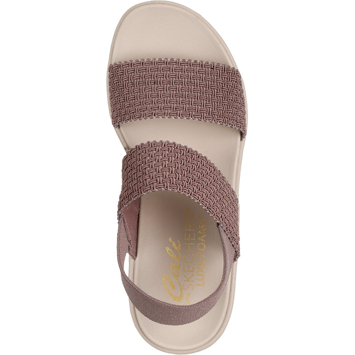 Skechers Cali Day сандалі жіночі на підборах коричневі 39 EU