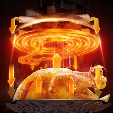 Аерофритюрниця RETOO OR1102-R 1800 Вт, 6,5 л