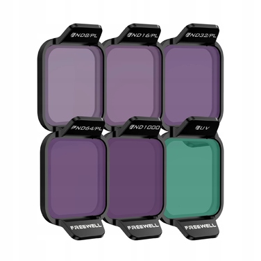 Набір гібридних фільтрів ND/PL + UV-фільтр для DJI Flip від FREEWELL