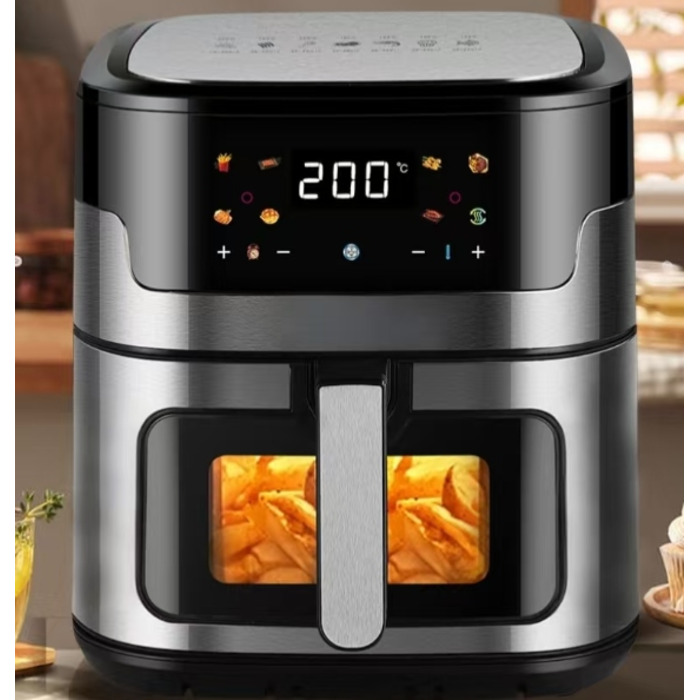 Аерофритюрниця 8л 1800Вт із силіконовою вставкою