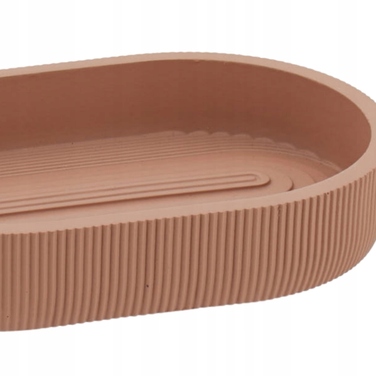 Набір аксесуарів для ванної кімнати (4 предмети), рожевий: дозатор для мила та тримач для щітки