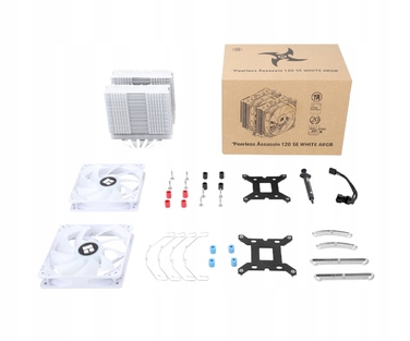 Кулер для процесора Thermalright Peerless Assassin 120 SE ARGB 2x120 мм, білий