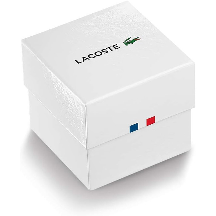 Годинник чоловічий Lacoste Analog Quartz 2010890 з силіконовими деталями та сталевим браслетом