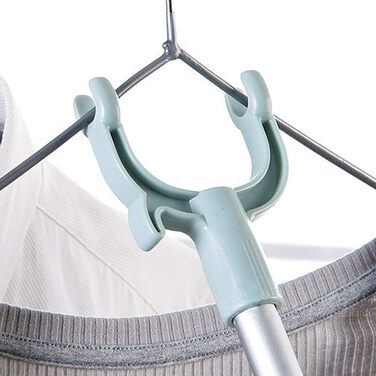 Kagodri Extendable Rods, Adjustable Clothes Hanger with Hook, Aluminum Tube, Clothes Hanger with All-Purpose Hook, a Good Helper at Home for Hanging Shirts, Pants, and Jackets