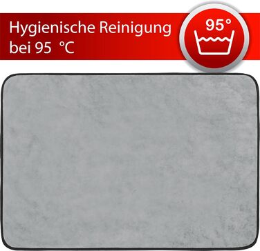 М'яка ковдра для собак Normani - килимок для тварин з безпечного матеріалу, 40x50 см, 60x80 см, 70x100 см, сірий колір