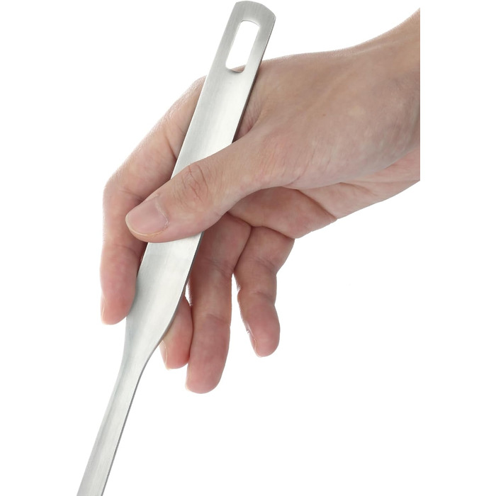 Набір кухонних аксесуарів Pleafind 4 шт. з нержавіючої сталі: ложка для супу, вінчик, шумовка, лопатка для воку