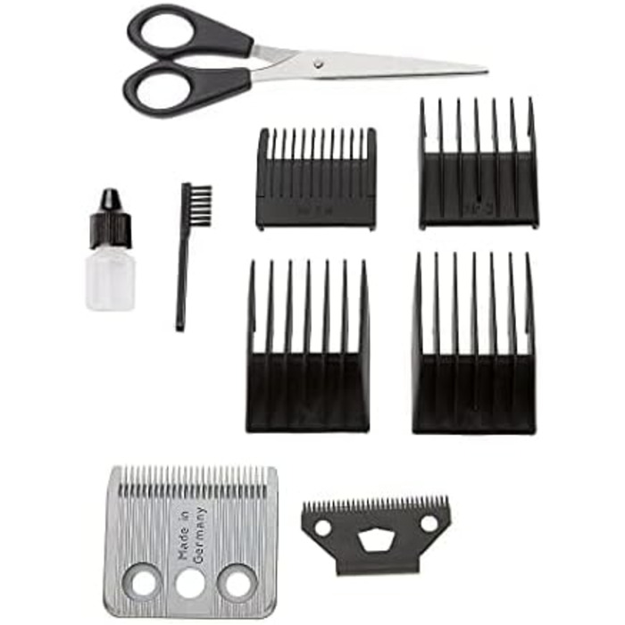 Машинка для стрижки собак Wahl 1400, комплект для догляду, чорна