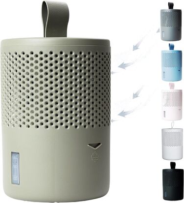 Безструмний осушувач повітря AbsoDry до 25 м² - з поповнюваним пакетом - з переробленого пластику - для вітальні, ванної кімнати, підвалу - осушувач для квартири