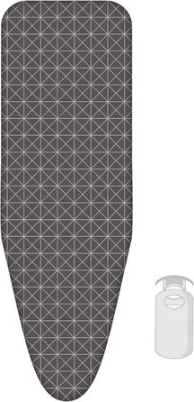 Бюгельний чохол Classic від Laundryspecialist – XL, 2-шаровий з шаром піни 3 мм, універсальний, 42-52 x 130-138 см