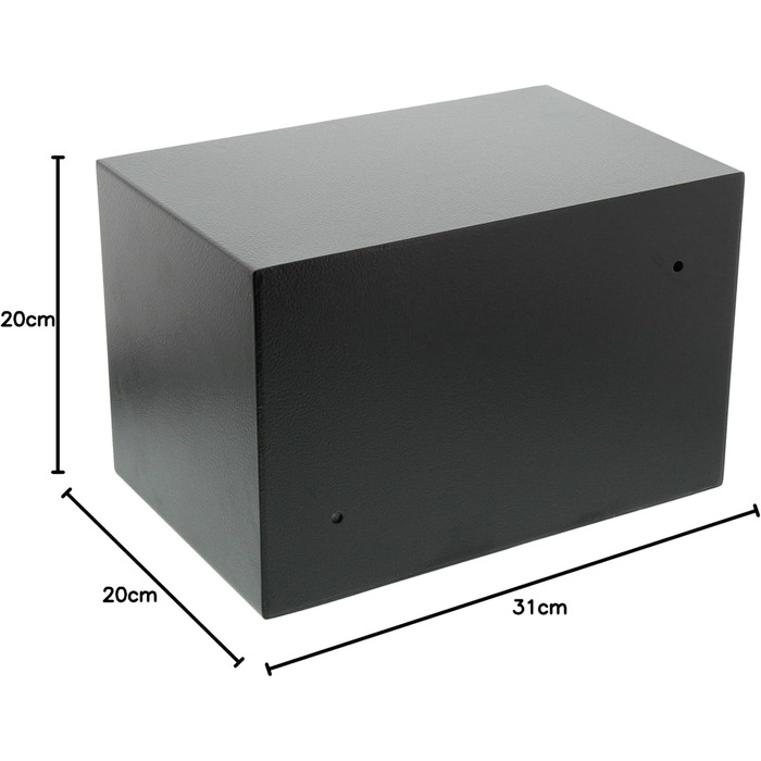 Трюмо Burg Wächter Favor S3 E з електронним кодовим замком, чорний, 200 x 310 x 200 мм