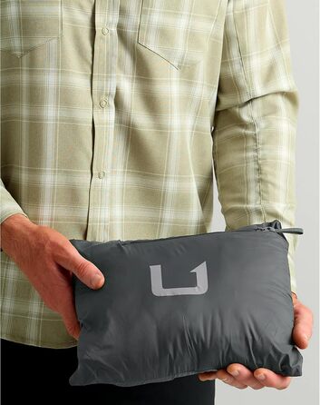 Жилет HUK Scale для чоловіків, утеплений, з DWR просоченням, для риболовлі (M, nachteule)