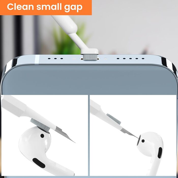 Набір для чищення гаджетів 20 в 1: клавіатура, навушники, камера, монітор, телефон. З щіткою та стилусом.